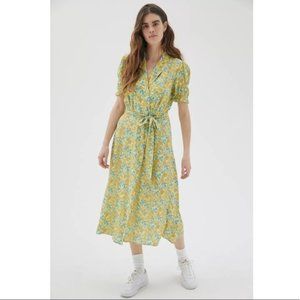 Urban Outfitters Spring Day Midi Wrap Dress